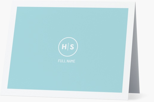 A personal stationery stationary white design for Modern & Simple