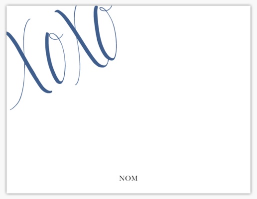 Aperçu du graphisme pour Modèles de cartes de correspondance, Non pliées 13,9 x 10,7 cm