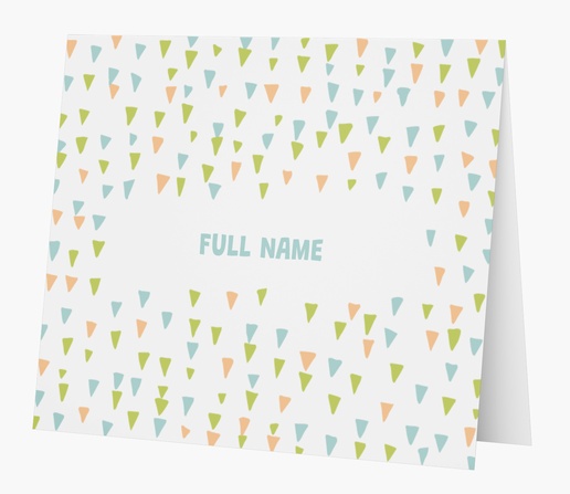 A colorful personal stationery gray brown design for Theme