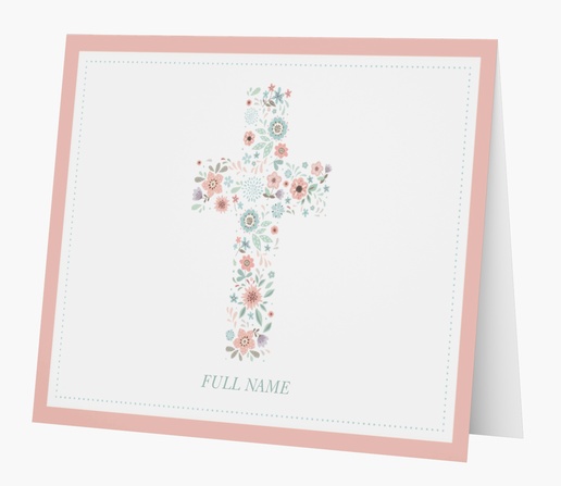 Design Preview for Design Gallery: Personalized Note Cards, Folded 5.5" x 4"