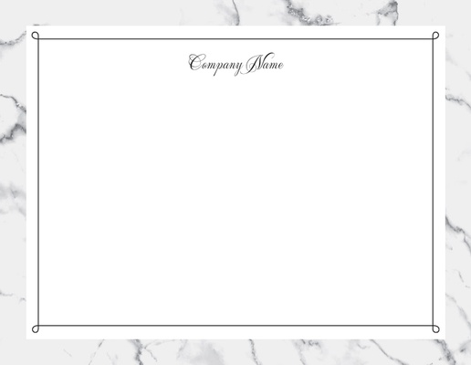 Design Preview for Design Gallery: Traditional & Classic Personalized Note Cards, Flat 5.5" x 4"