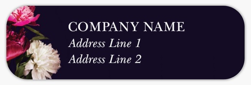 Design Preview for Design Gallery: Beauty & Spa Return Address Labels, White Paper