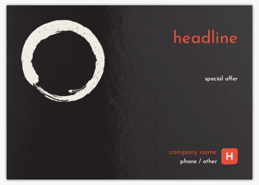 Design Preview for Design Gallery: Massage & Reflexology Postcards, A6 (105 x 148 mm)