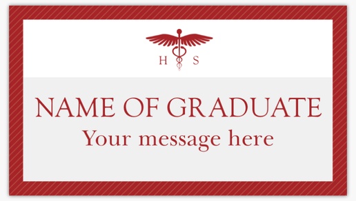 A nursing graduation graduated white brown design for Graduation