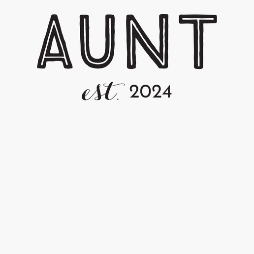 A aunt new aunt black design for Modern & Simple