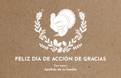 Un pavo acción de gracias diseño gris blanco para Acción de Gracias