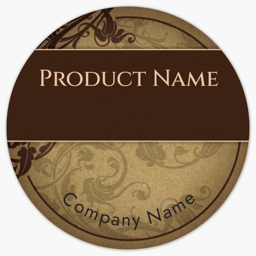 Design Preview for Construction, Repair & Improvement Product Labels on Sheets Templates, 1.5" x 1.5" Circle