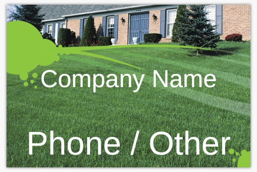 Design Preview for Security Systems Installation & Maintenance Lawn Signs Templates, 24" x 36" Horizontal
