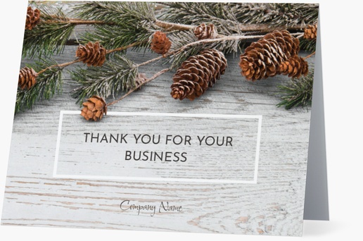 A nature seasonal white gray design for Business