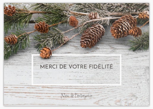 Aperçu du graphisme pour Galerie de modèles : cartes postales personnalisées pour fêtes de saison, A6 (105 x 148 mm)
