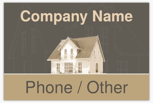 Design Preview for Design Gallery: Real Estate Development Lawn Signs, 24" x 36" Horizontal