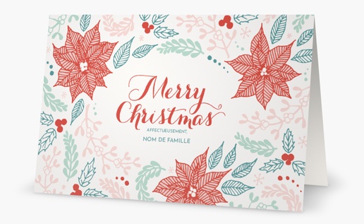 Aperçu du graphisme pour Cartes de souhaits et cartes de Noël personnalisées, Pliées 4,6 x 7,2 po 