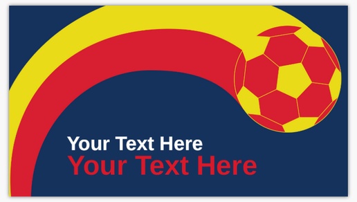 Design Preview for Design Gallery: Sports Vinyl Banners, 1.7' x 3' Indoor vinyl Single-Sided