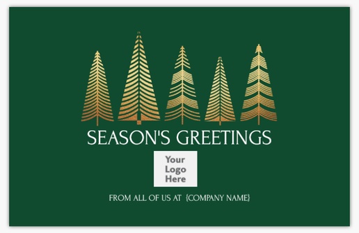 A gold trees gray design for Greeting with 1 uploads