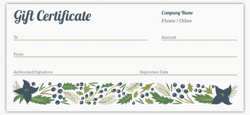 Design Preview for Design Gallery: Nature & Landscapes Gift Vouchers
