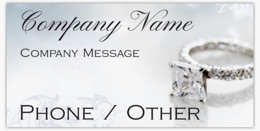 Design Preview for Design Gallery: Elegant Lawn Signs, 48" x 96" Horizontal