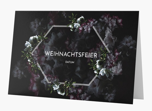 Designvorschau für Einladungen und Ankündigungen, Klappformat 18.2 x 11.7 cm