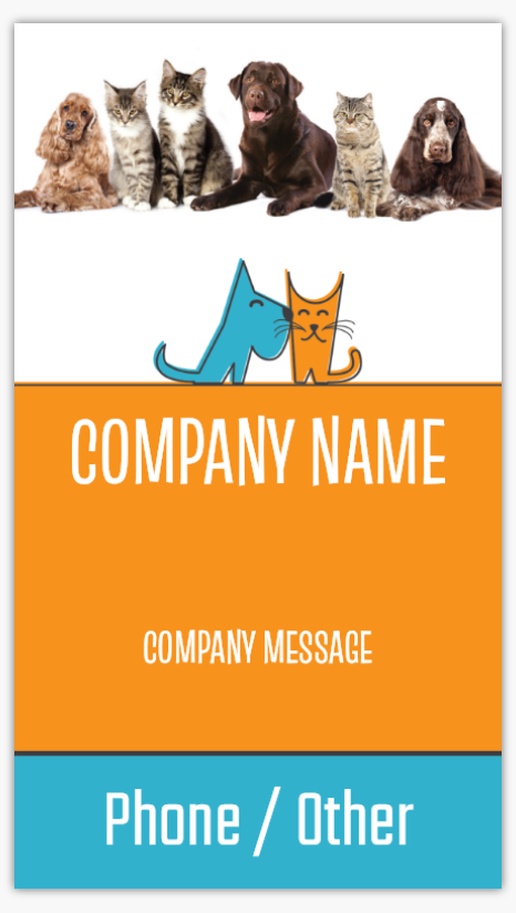 Design Preview for Design Gallery: Animals Vinyl Banners, 1.7' x 3' Indoor vinyl Single-Sided