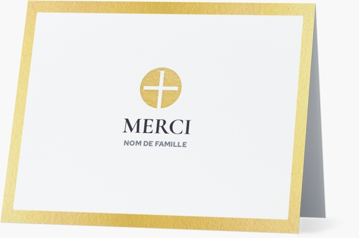Aperçu du graphisme pour Galerie de modèles : cartes de correspondance pour religieux, Pliées 13,9 x 10,7 cm