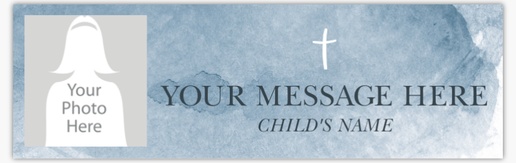 A teşekkür ederiz logo blue design for Baptism & Christening with 1 uploads