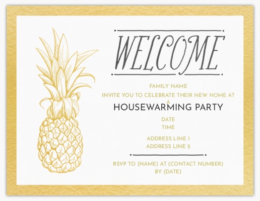 Design Preview for Design Gallery: Moving Invitations & Announcements, Flat 13.9 x 10.7 cm