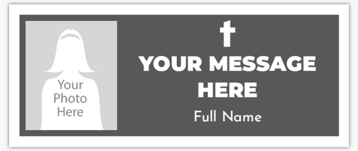 Design Preview for Baptism & Christening Vinyl Banners Templates, 2.5' x 6' Indoor vinyl Single-Sided