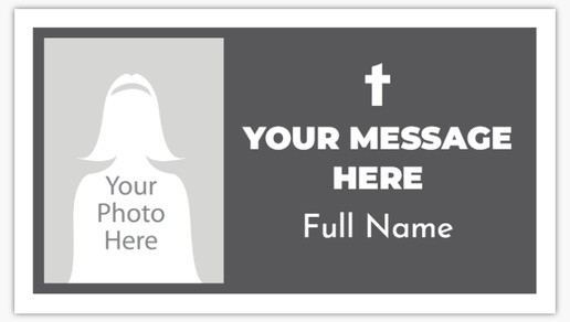 Design Preview for Design Gallery: Religious Vinyl Banners, 1.7' x 3' Indoor vinyl Single-Sided