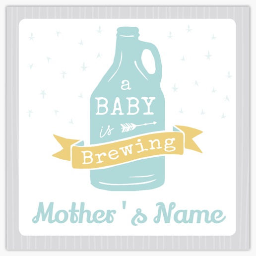Design Preview for Design Gallery: Baby Lawn Signs, 48" x 48" Horizontal