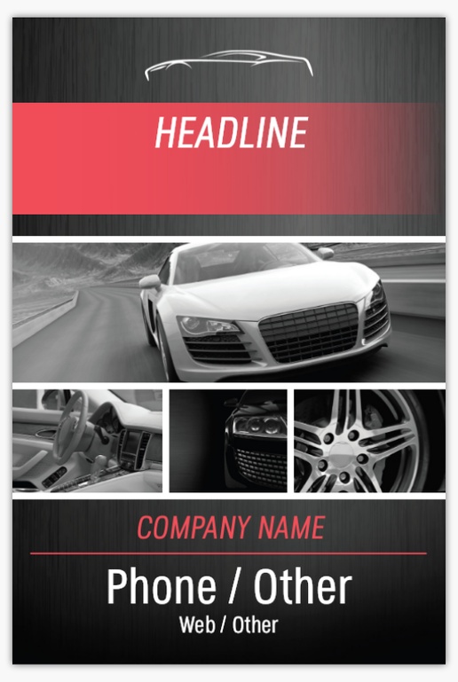 Design Preview for Automotive & Transportation Aluminum A-Frame Signs Templates, 1 Insert - No Frame 24" x 36"