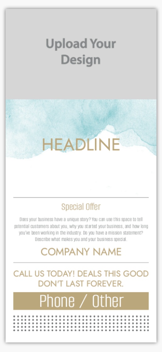 Design Preview for Marketing & Communications Rack Cards Templates