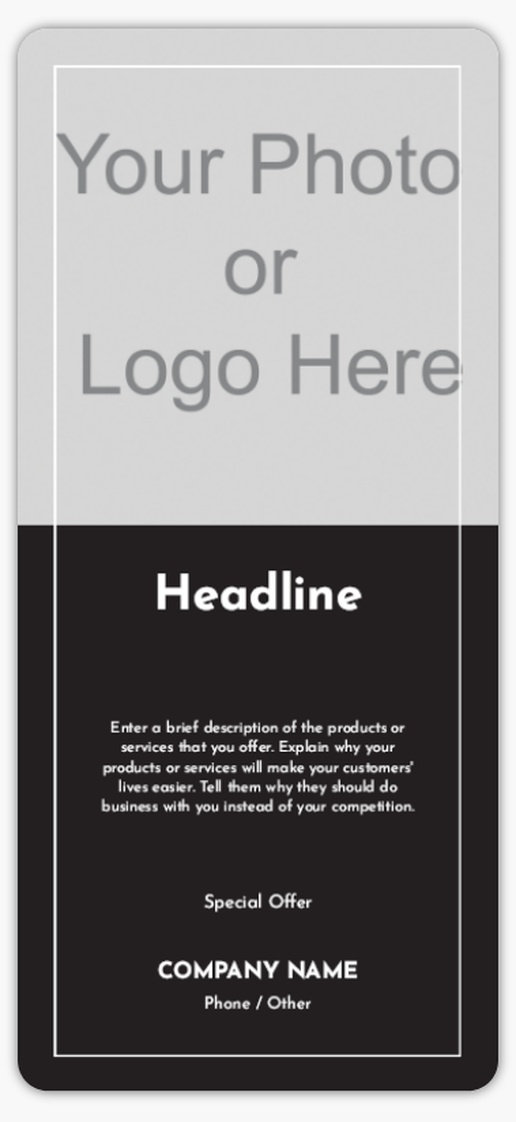 A border simple black gray design for Events with 1 uploads