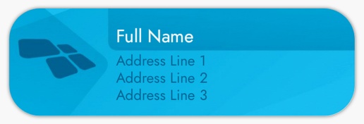 Design Preview for Network Administration Return Address Labels Templates, White Paper