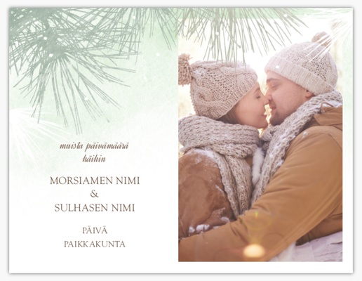 Mallin esikatselu Mallivalikoima: Talvi Muista päivämäärä -kortit, 13,9 x 10,7 cm
