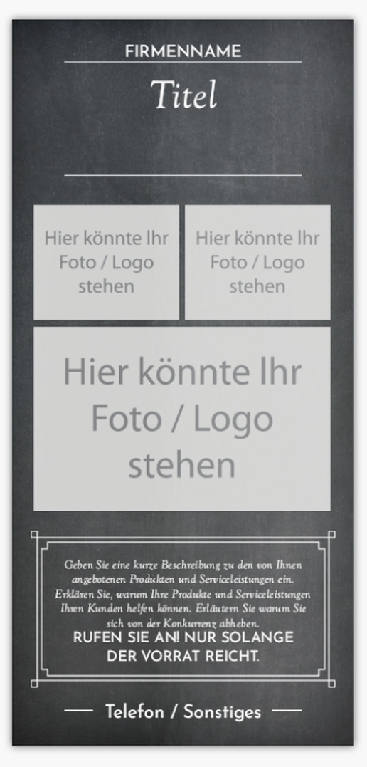 Designvorschau für Designgalerie: Postkarten Retro, DIN lang (99 x 210 mm)