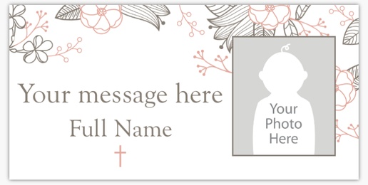 Design Preview for Design Gallery: Baby Lawn Signs, 48" x 96" Horizontal