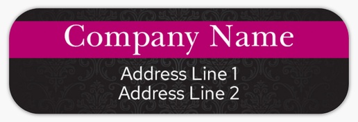 Design Preview for Design Gallery: Beauty & Spa Return Address Labels, White Paper