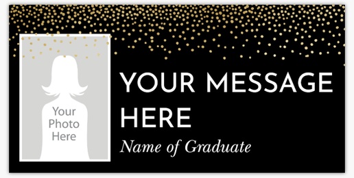 Design Preview for Design Gallery: Graduation Lawn Signs, 48" x 96" Horizontal