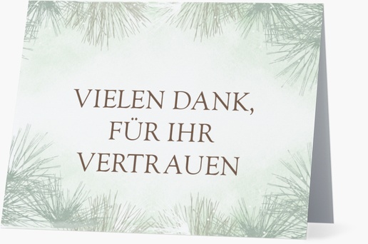 Designvorschau für Designgalerie: Grußkarten Weihnachten, Klappformat 13,9 x 10,7 cm