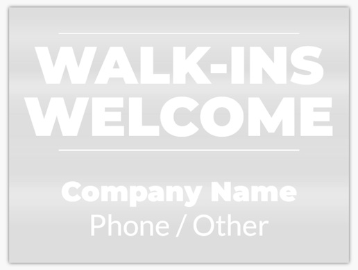 A walkins welcome nails white design
