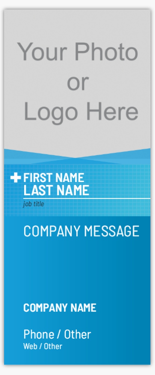 Design Preview for  Retractable Banners Templates, Standard Single Sided 