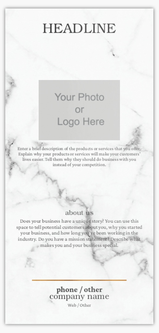 Design Preview for Design Gallery: Marketing & Public Relations Postcards, DL (99 x 210 mm)