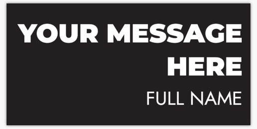 Design Preview for Design Gallery: Modern & Simple Lawn Signs, 48" x 96" Horizontal