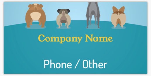 Design Preview for Dog Breeders Lawn Signs Templates, 48" x 96" Horizontal