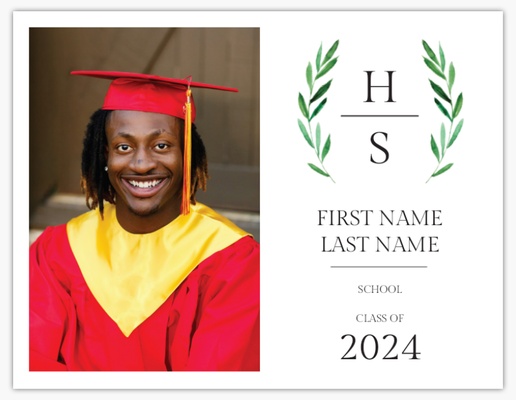 A graduation logo white gray design for Traditional & Classic with 1 uploads