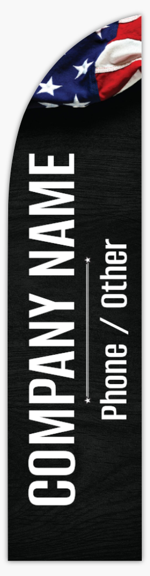 A vertical campaign black white design for Election