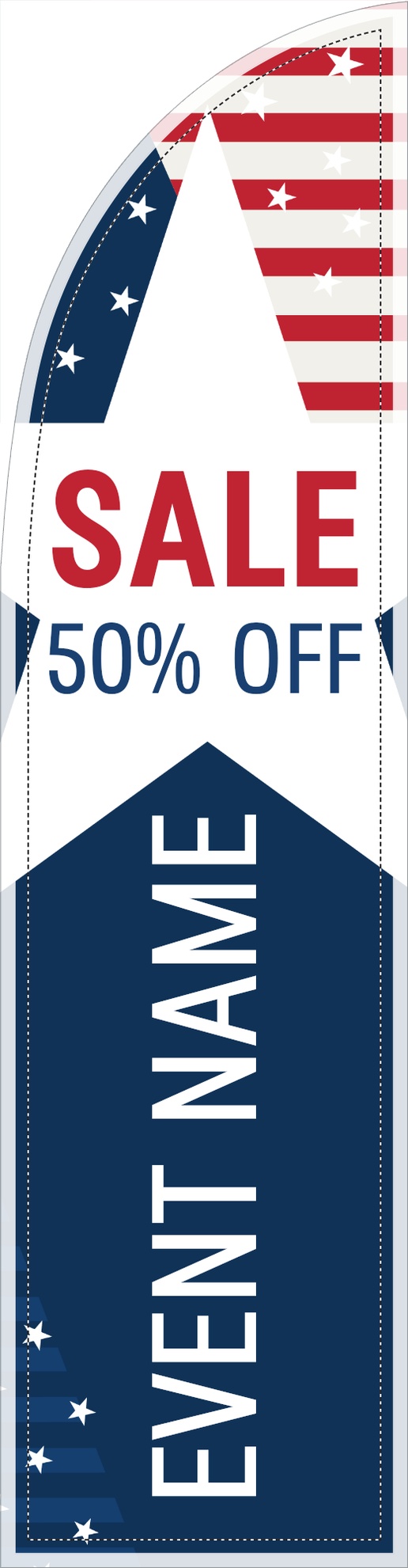 A patriotic united states blue white design for Coupons