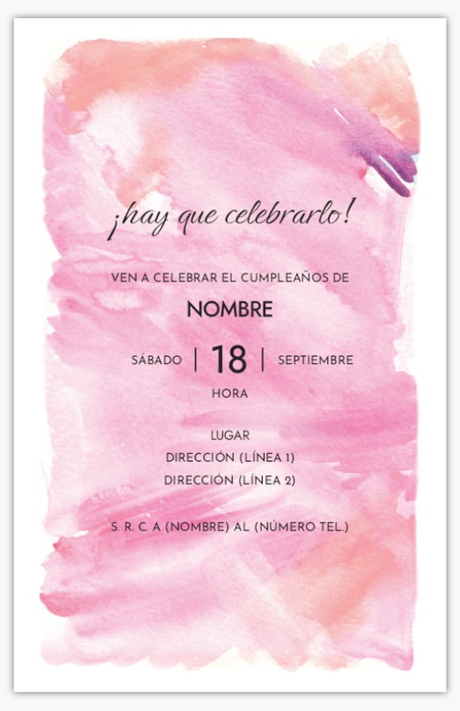 Un cumpleaños tarjeta de pascua diseño rosa blanco para Cumpleaños de adultos