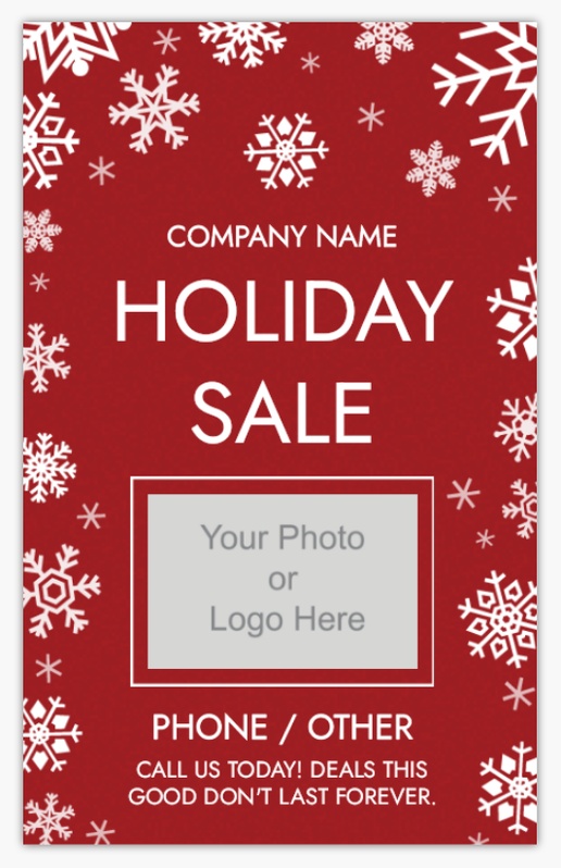 A christmas sale logo red pink design for Coupons with 1 uploads
