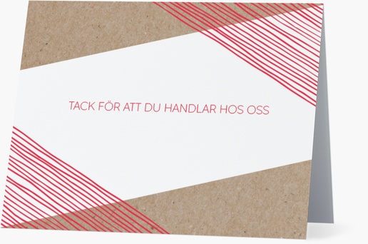 Förhandsgranskning av design för Designgalleri: Grattis Korrespondenskort, Vikt 13,9 x 10,7 cm
