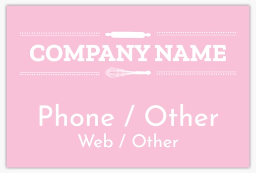 A bakery cupcakes pink gray design for Modern & Simple